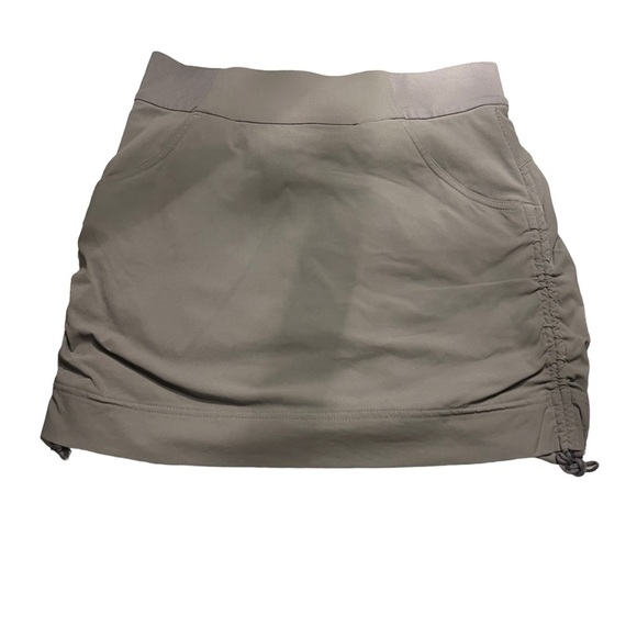 🌺COLUMBIA Omni-Shade Anytime Casual SKORTS w/ Side Ruching in Gray Size Small 🌺 - Picture 4 of 9